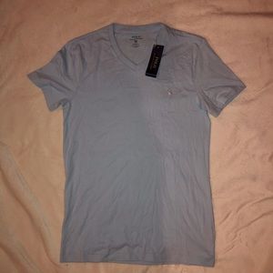 Men’s vneck polo T-shirt